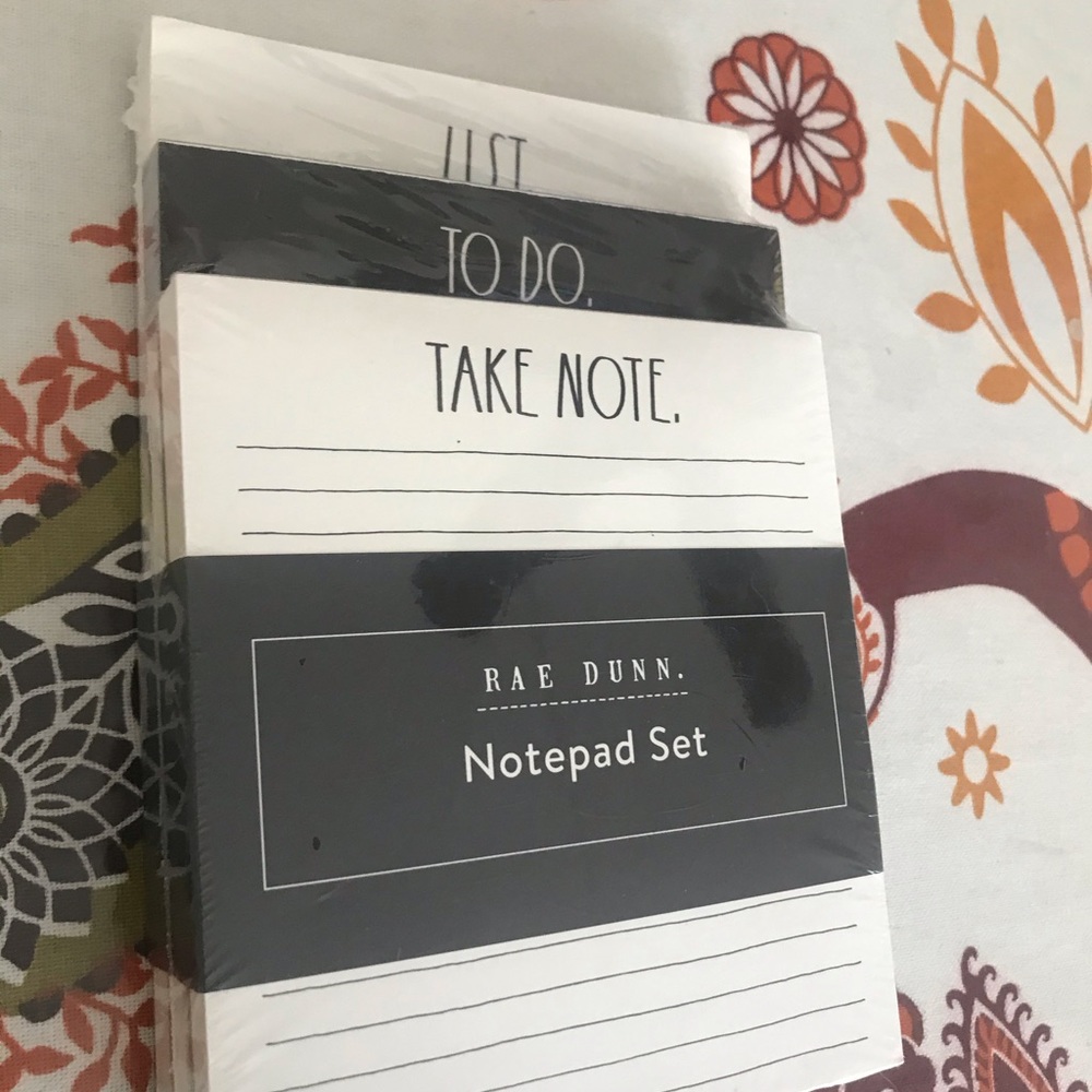 Rae Dunn Notepad Set - Picture 2 of 2